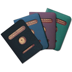 Porta passaporto - colori assortiti - Alplast - conf. 24 pezzi