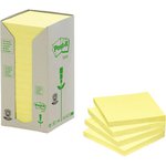 Foglietti Post-it  in carta riciclata giallo
