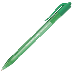 Penna a sfera a scatto Inkjoy 100 RT  - punta 1,0mm - verde - Papermate