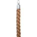 Cordone intrecciato per colonnina segnapercorso - color bronzo - lunghezza 150 cm - Securit