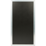Lavagna Multiboard - 60x115 cm - cornice argento - Securit