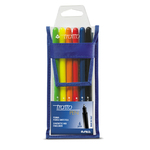 Pennarello fineliner Tratto Pen - tratto 0,5mm - colori assortiti - Tratto - busta 6 pennarelli