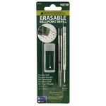 Refill cancellabile per sfera Parker - punta media - blu - blister 1 refill + gomma Monteverde