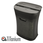 Distruggidocumenti TS512XN - a frammenti - 19L - Titanium