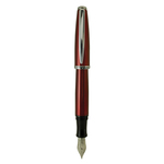 Penna stilografica Aldo Domani - punta M - rosso - Monteverde