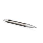 Penna a sfera IM Premium - Metal Chiselled - stilo M - dark - Parker