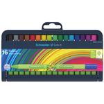 Fineliner Link-It - punta 0,4mm - colori assortiti - Schneider - astuccio 16 colori