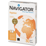 Carta Organizer 2 fori - A4 - 80 gr - Navigator - conf. 500 fogli
