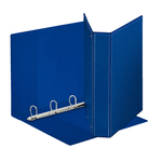 Raccoglitore personalizzabile Display - 4 anelli a D 40 mm - dorso 5,9 cm - 22x30 cm - blu - Esselte