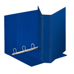 Raccoglitore personalizzabile Display - 4 anelli a D 50 mm - dorso 7,1 cm - 22x30 cm - blu - Esselte