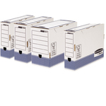 Scatola archivio Bankers Box System - formato legale - 36x25,5 cm - dorso 10 cm - Fellowes