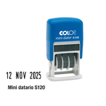 Timbro Mini Dater S120 Datario - 3,8 mm - autoinchiostrante - Colop®