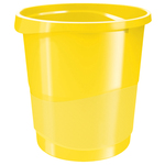 Cestino gettacarte Europost VIVIDA - 25,8 x28,5 cm - altezza 32,2 cm - 14 lt - giallo - Esselte