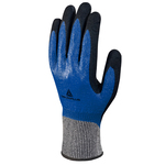 Guanto antitaglio Venicut54BL - maglia deltanocut - palmo in nitrile - taglia 09 - azzurro/nero - Deltaplus