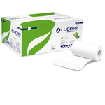 Asciugamani in rotolo Eco 70 - Mini - 2 veli - goffratura micro+ - 18,5 gr - diametro 13 cm - 22,8 cm x 70 mt - bianco - Lucart