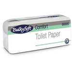 Carta igienica Comfort - 2 veli - 16 gr - diametro 10,5 cm - 9,5 cm x15,2 mt -145 strappi - BulkySoft - pacco 10 rotoli