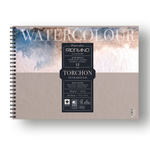 Blocco Watercolour Torchon - 24x32cm - 12 fogli - 300gr - spiralato - Fabriano