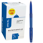 Penna a sfera Supergrip G con cappuccio  - punta media 1,0mm - blu - Pilot - conf. 40 pezzi