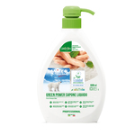 Sapone liquido Green Power - floreale - Sanitec - dispenser da 600 ml