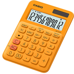 Calcolatrice da tavolo MS-20UC - 12 cifre - arancio - Casio
