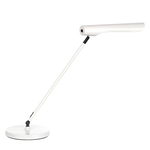 Lampada da tavolo Urban - 48x30cm - base diametro 20 cm - a led - 8W - bianco - Unilux