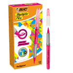 Evidenziatore Flex - rosa - Bic - conf. 12 pezzi