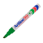 Marcatore permanent markers A 90 - punta a scalpello 2,00-5,00mm - verde - Artiline