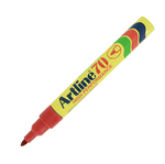 Marcatore permanent markers A 70 - punta tonda 1,50mm  - rosso - Artiline
