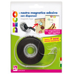 Nastro adesivo magnetico - 19mmx7mt - con dispenser - CWR