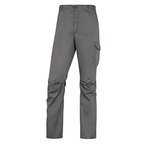 Pantalone da lavoro Panostrpa - sargia/poliestere/cotone/elastan - taglia XL - grigio/nero - Deltaplus