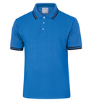 Polo a maniche corte Agra - cotone - taglia XL - blu - Deltaplus