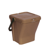 Contenitore portarifiuti Eco Top - 39x42x42,5 cm - 35 L - marrone - Mobil Plastic