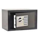 Cassaforte di sicurezza - serratura elettronica - 31x20x20 cm - 4,2 kg - nero - Iternet