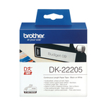 Brother - Rotolo etichetta continua - Nero/Bianco - 62mm x 30,48mt