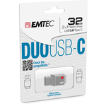 Emtec - Usb Duo 3.0 + Type-C - ECMMD32GT403 - 32GB