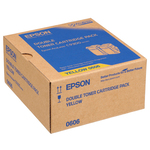 Epson - Toner Confezione doppia - Giallo - C13S050606  - 15.000 pag