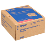 Epson - Toner Confezione doppia - Magenta - C13S050607   - 15.000 pag