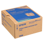 Epson - Toner Confezione doppia - Ciano - C13S050608   - 15.000 pag