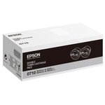Epson - Toner doppio - Nero -  C13S050710 - 5.000 x 2 pag