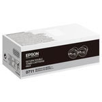 Epson - Toner doppio - Nero -  C13S050711 - 5.000 x 2 pag