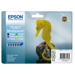 Epson - Multipack Cartuccia ink - C/M/Y/K/C CH/M CH -  C13T04874010 - 13ml cad