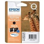 Epson - Confezione doppia Cartuccia ink - Nero - C13T07114H10 - 11ml x 2