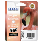 Epson - Confezione doppia Cartuccia ink - Gloss optimizer - C13T08704010 - 11,4ml x 2