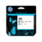 Hp - Testina di stampa - Nero opaco / Ciano - C9404A - 130ml