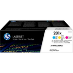 Hp - Confezione 3 Toner - 201X - C/M/Y - CF253XM - 2.300 pag cad