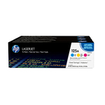 Hp - Confezione 3 Toner - 125A - C/M/Y - CF373AM - 1.400 pag cad