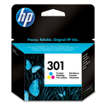 Hp - Cartuccia ink - 301 - C/M/Y - CH562EE - 165 pag