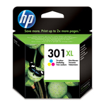 Hp - Cartuccia ink - 301XL - C/M/Y - CH564EE - 330 pag