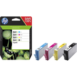 Hp - Confezione 4 cartucce ink - 364XL - C/M/Y/K - N9J74AE - C/M/Y 775 pag cad / K 550 pag