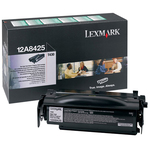 Lexmark/Ibm - Toner - Nero - 12A8425 - return program - 12.000 pag